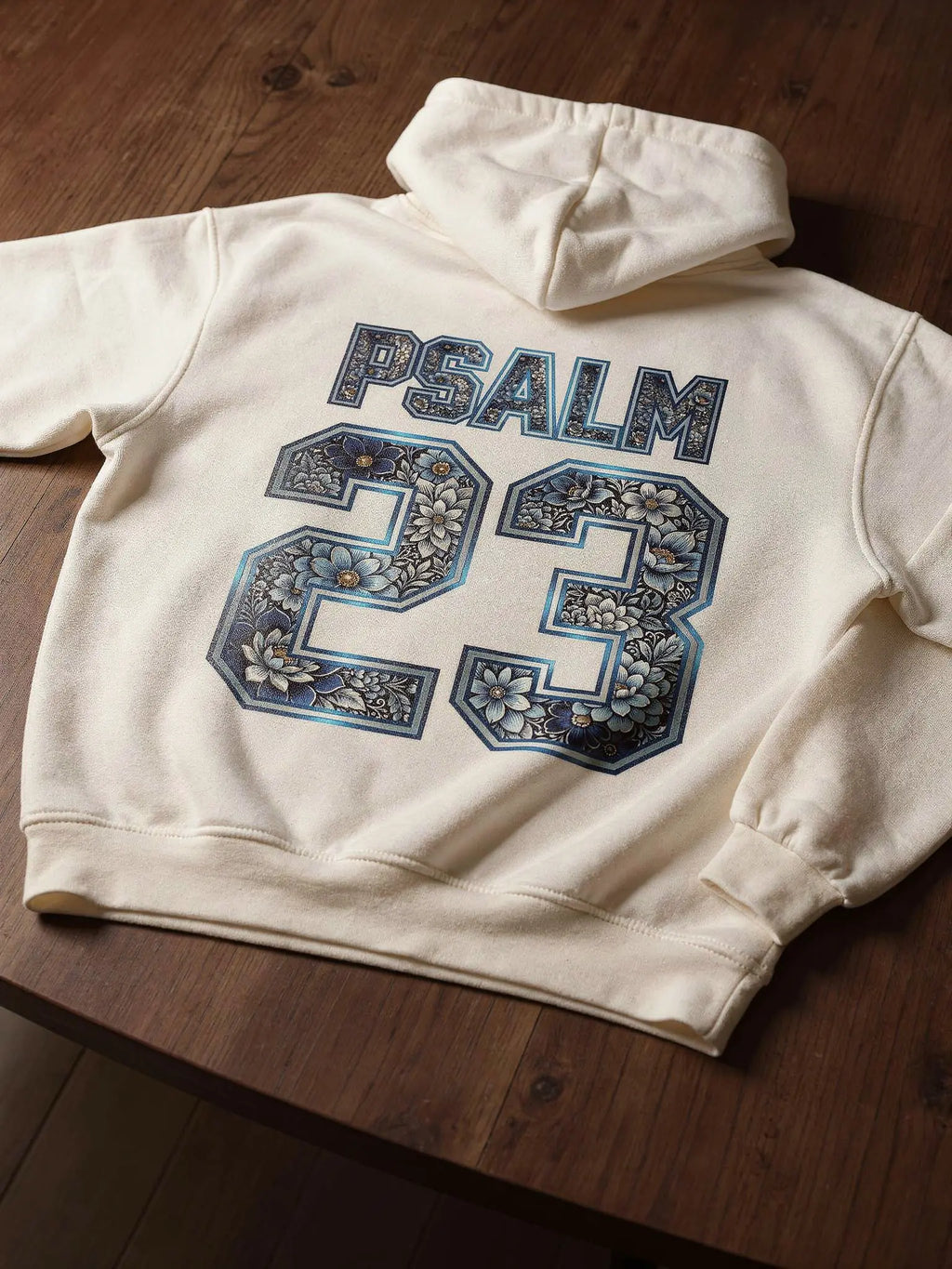 23-Blue Blossom Hoodie