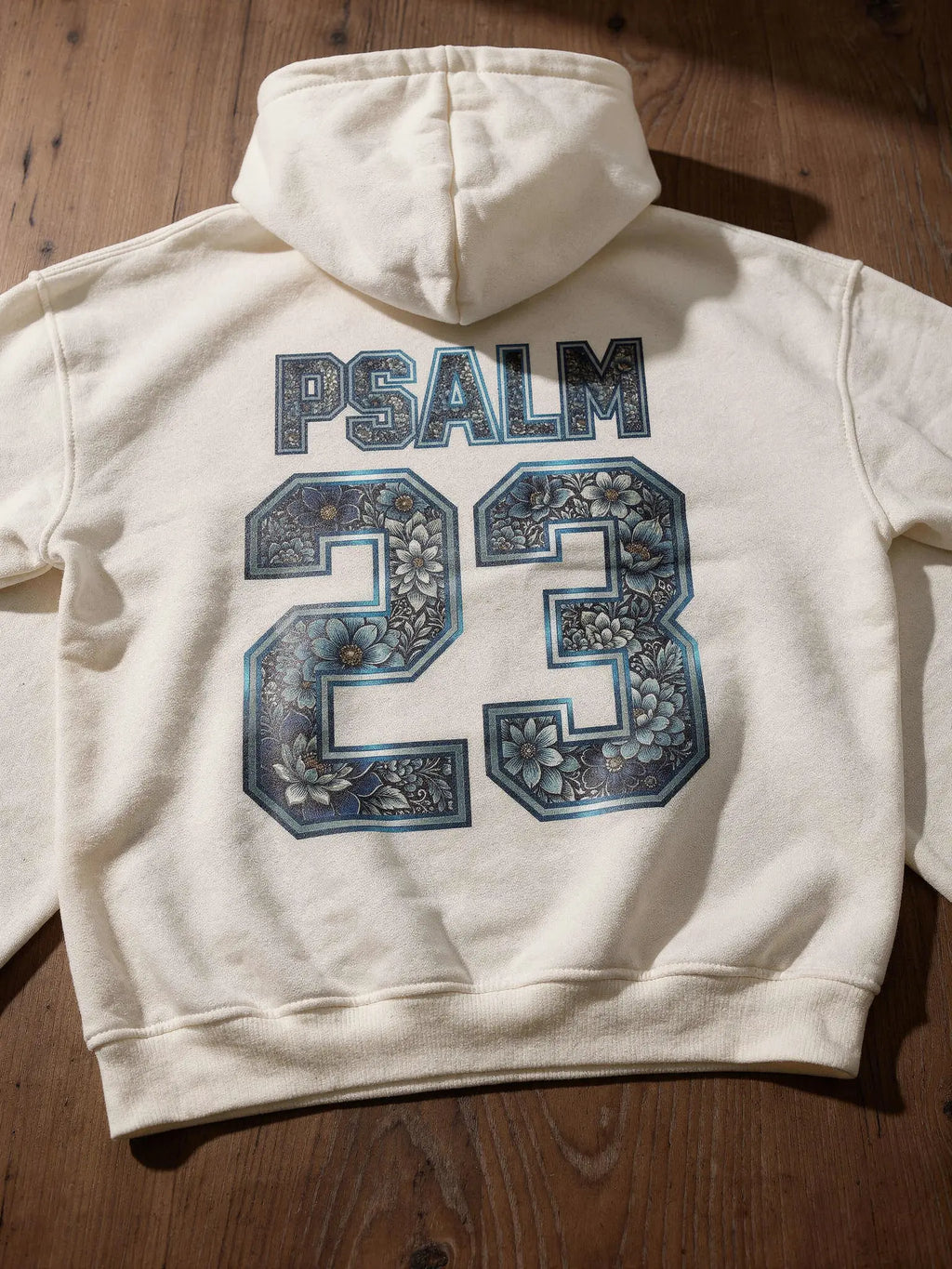 23-Blue Blossom Hoodie