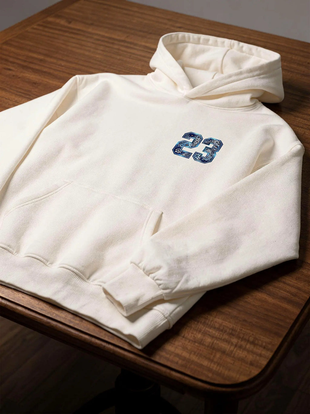 23-Blue Blossom Hoodie