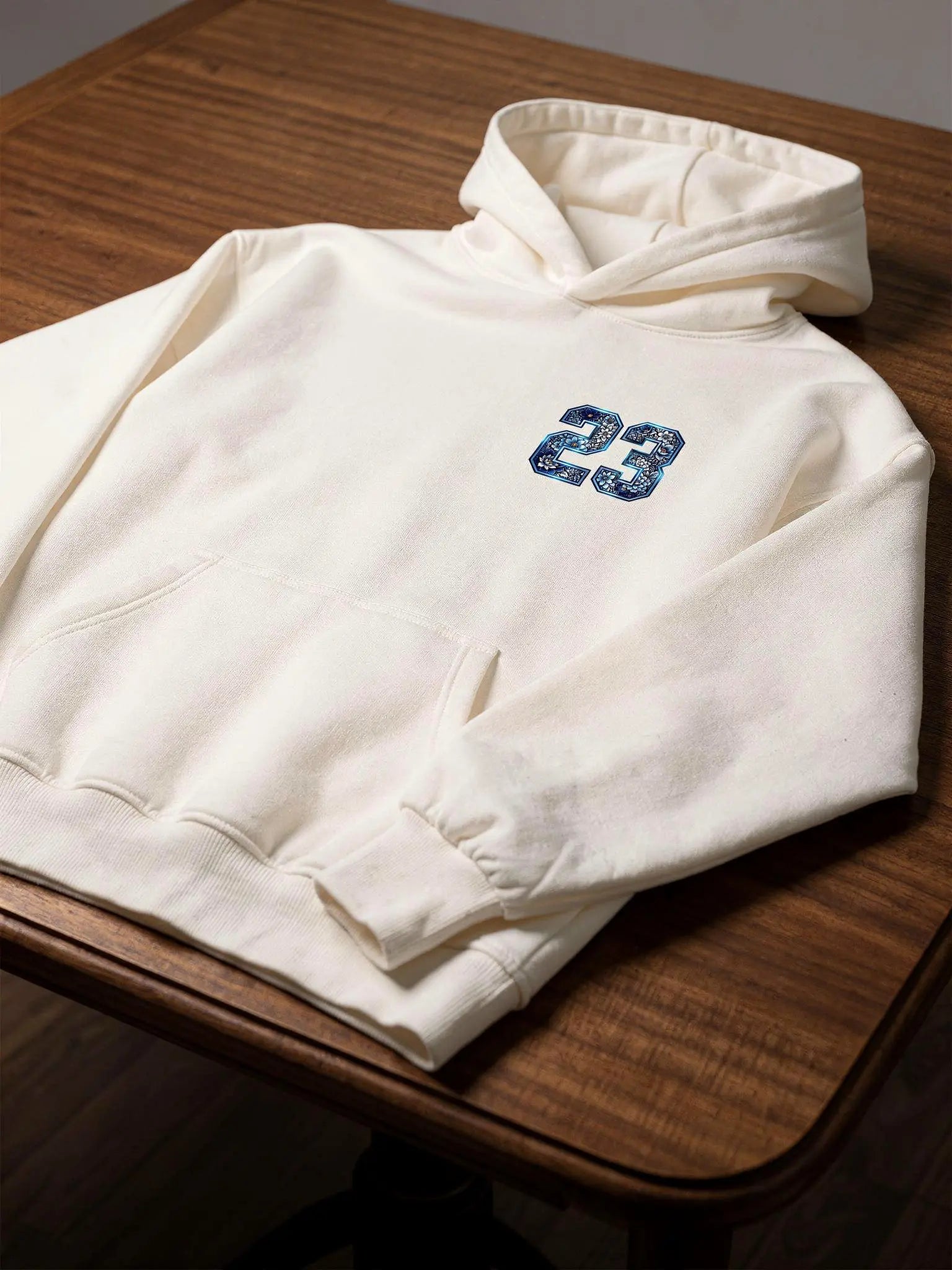 23-Blue Blossom Hoodie