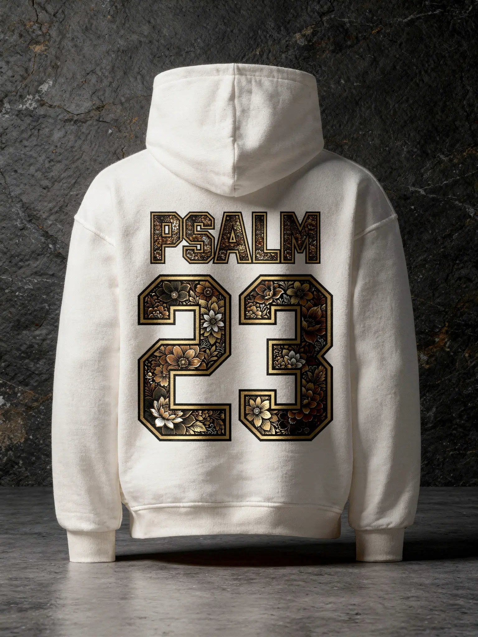23-Gold Blossom Hoodie