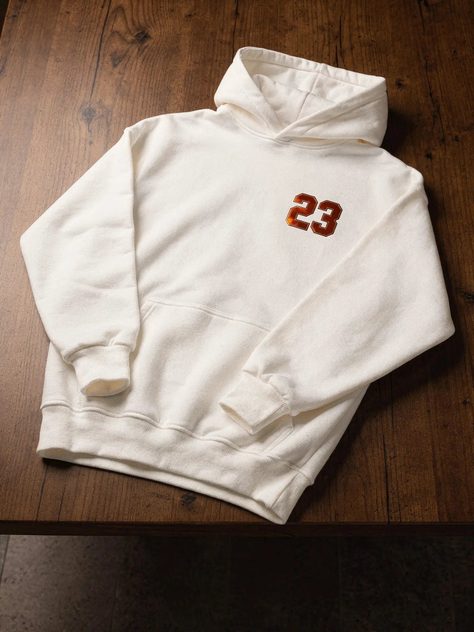 23-Orange Hoodie