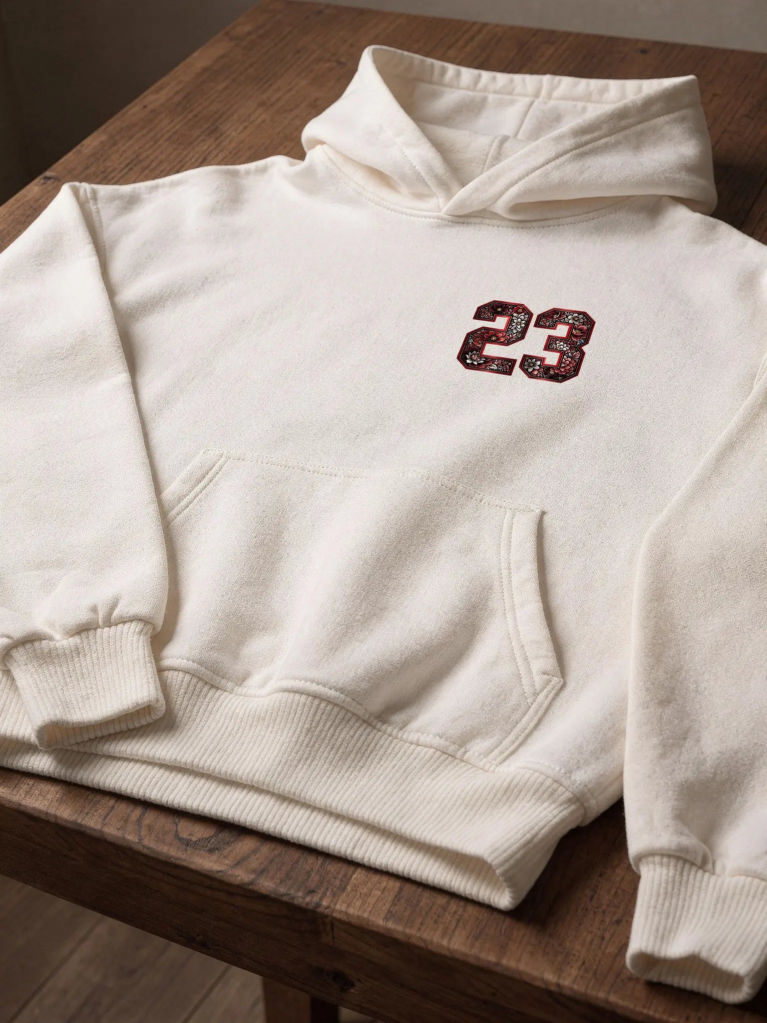 23-Red Blossom Hoodie