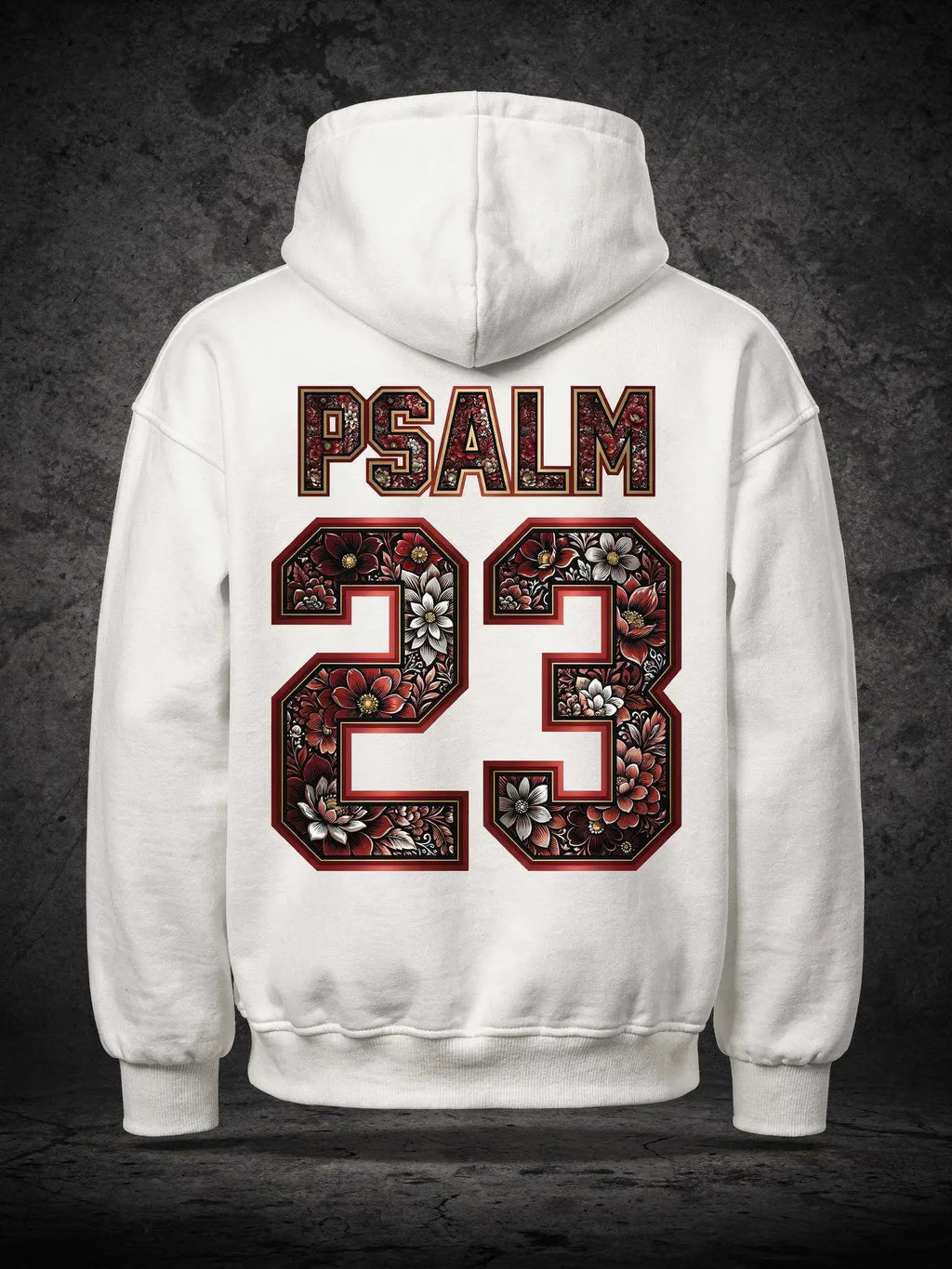 23-Red Blossom Hoodie