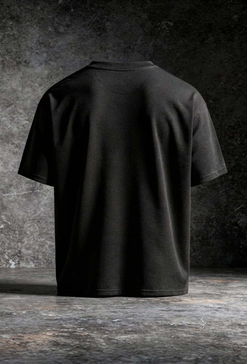 King of Kings Shirt Schwarz – Rückenansicht – Oversized Shirt von FirstChojce