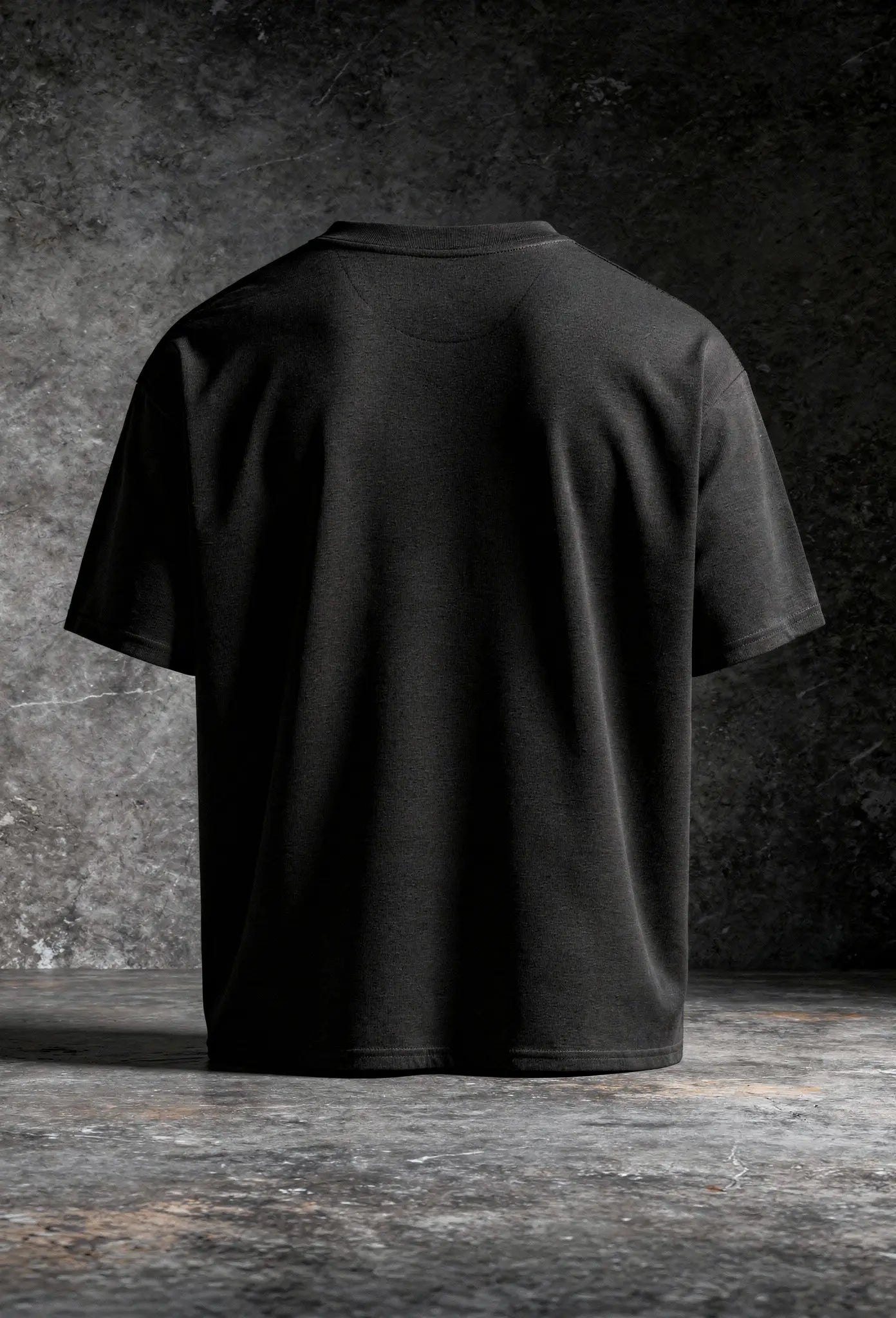 King of Kings Shirt Schwarz – Rückenansicht – Oversized Shirt von FirstChojce
