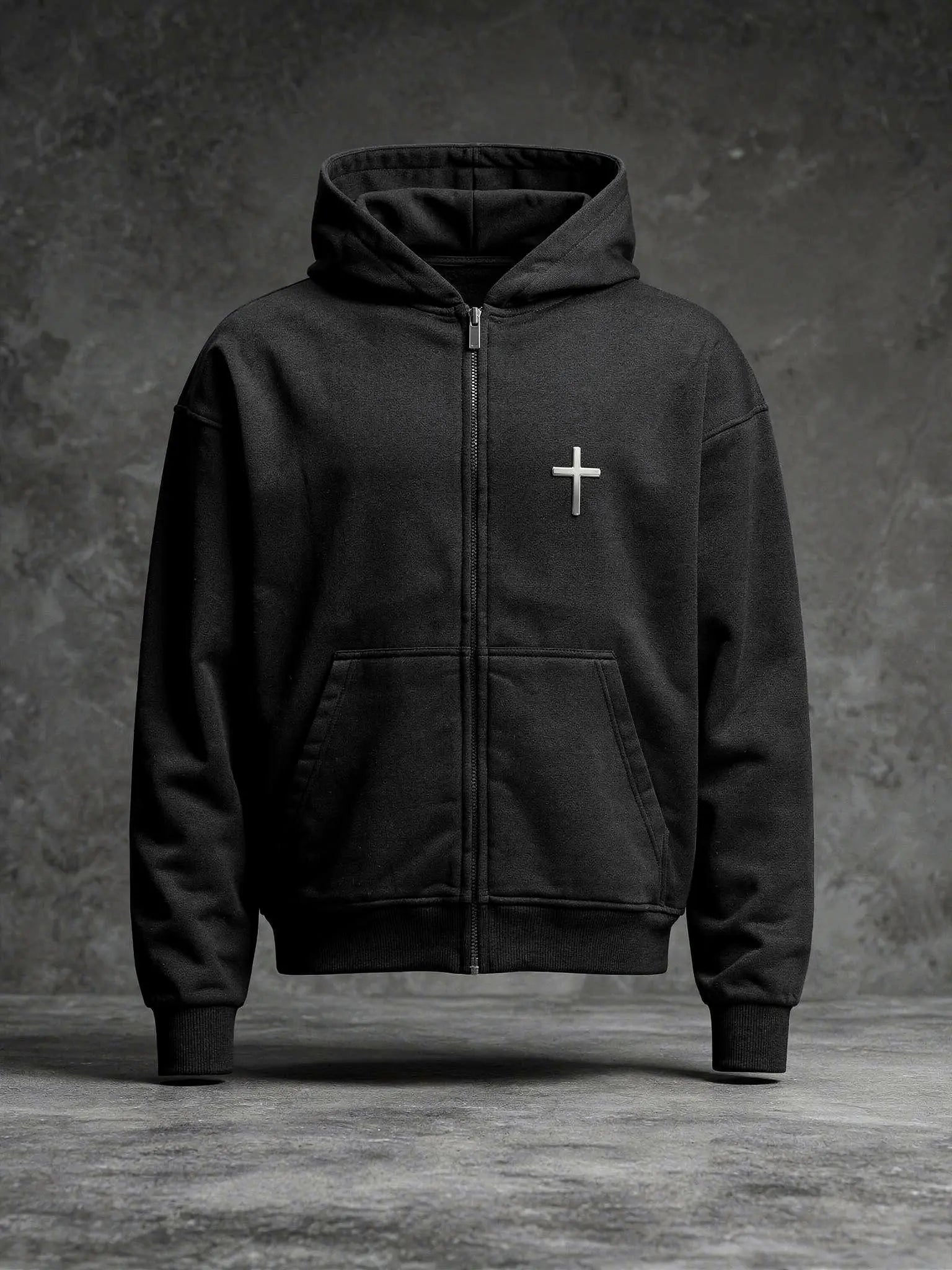 Classic Black Zipper