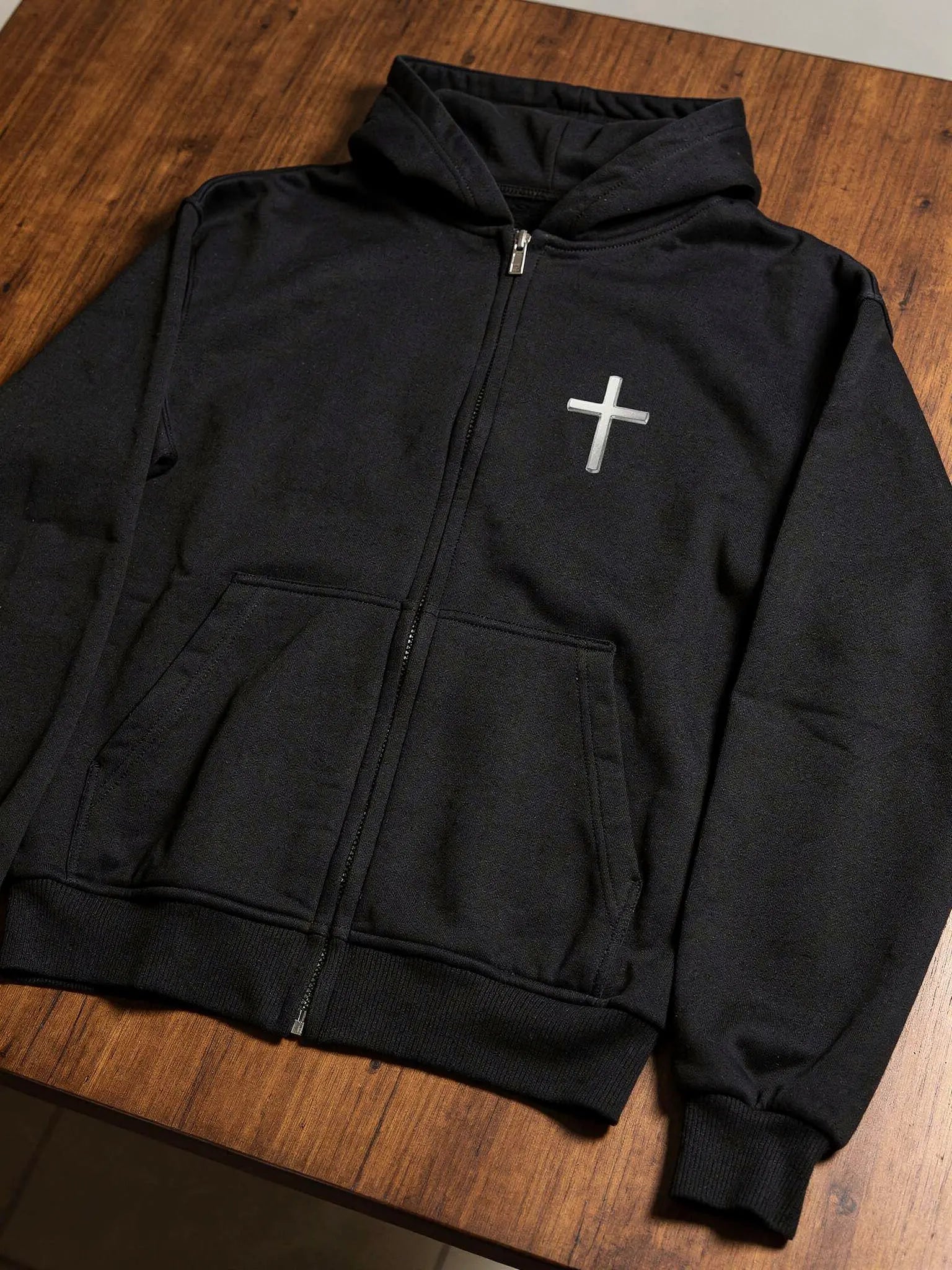 Classic Black Zipper