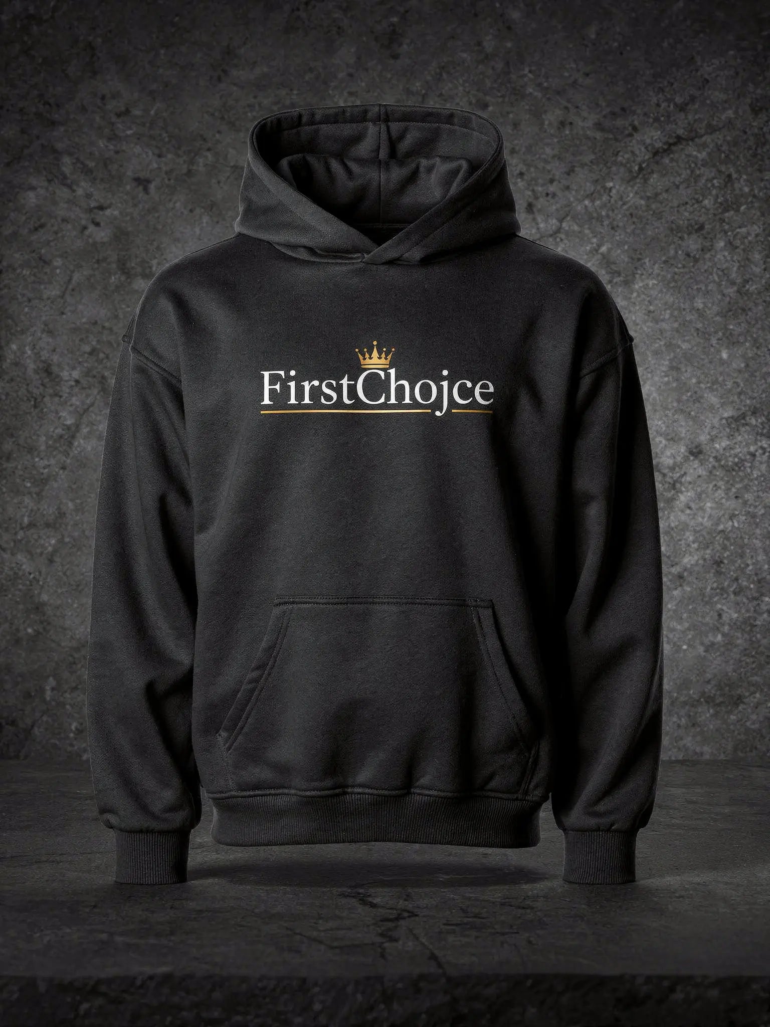 FirstChojce Black Hoodie