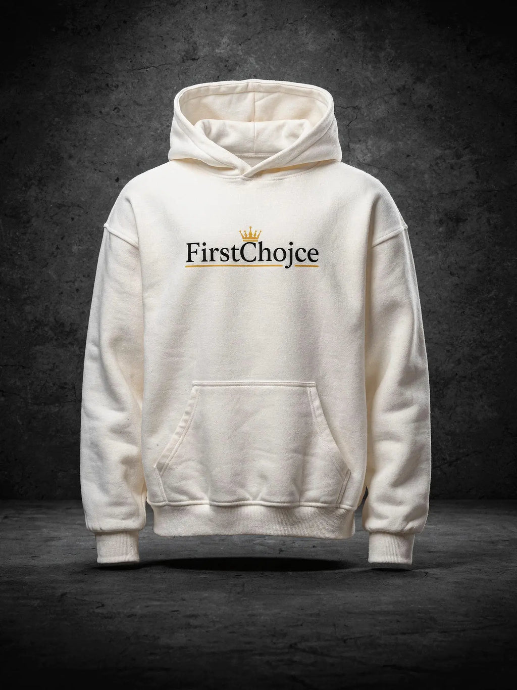 FirstChojce White Hoodie