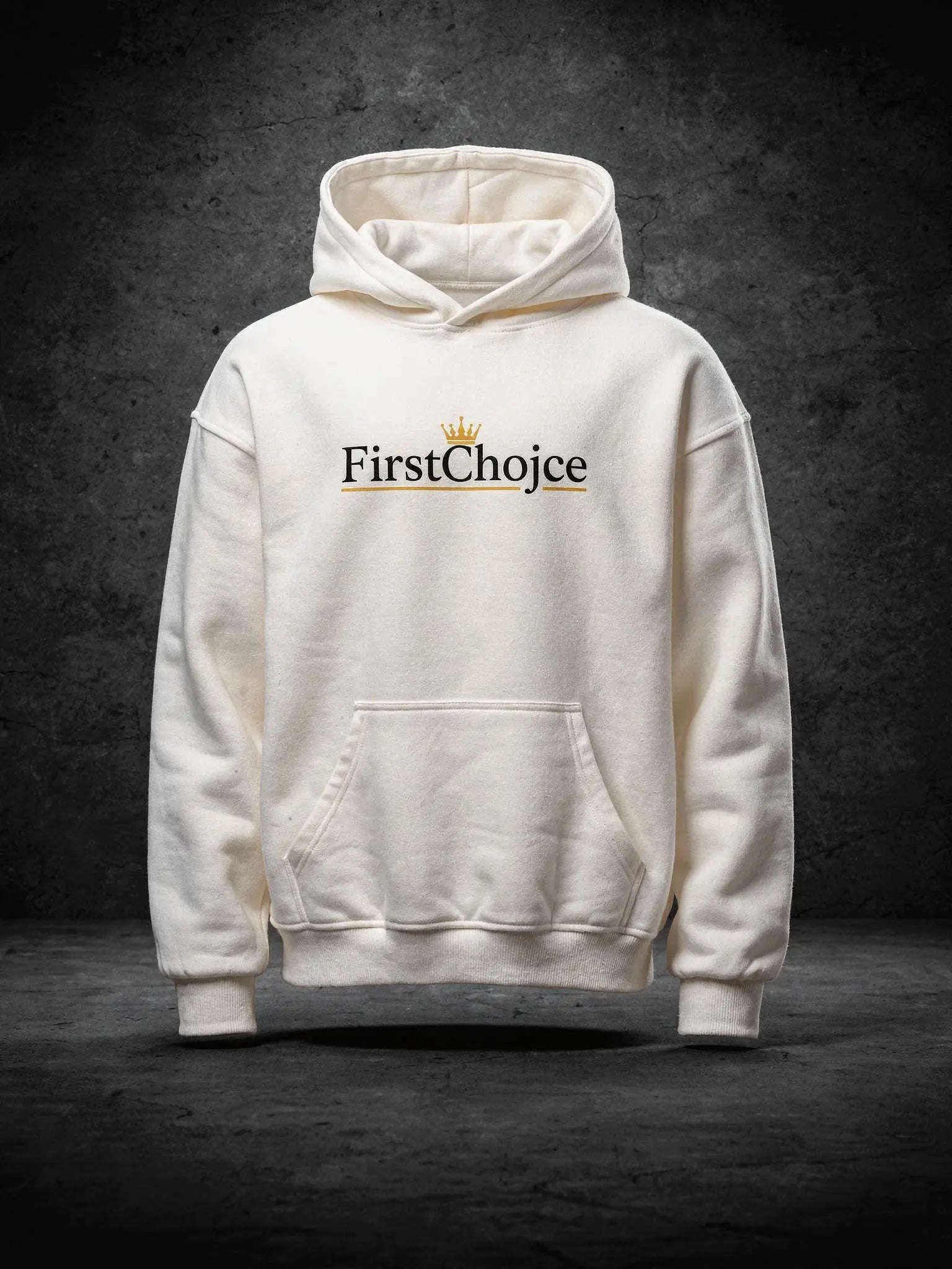 FirstChojce White Hoodie