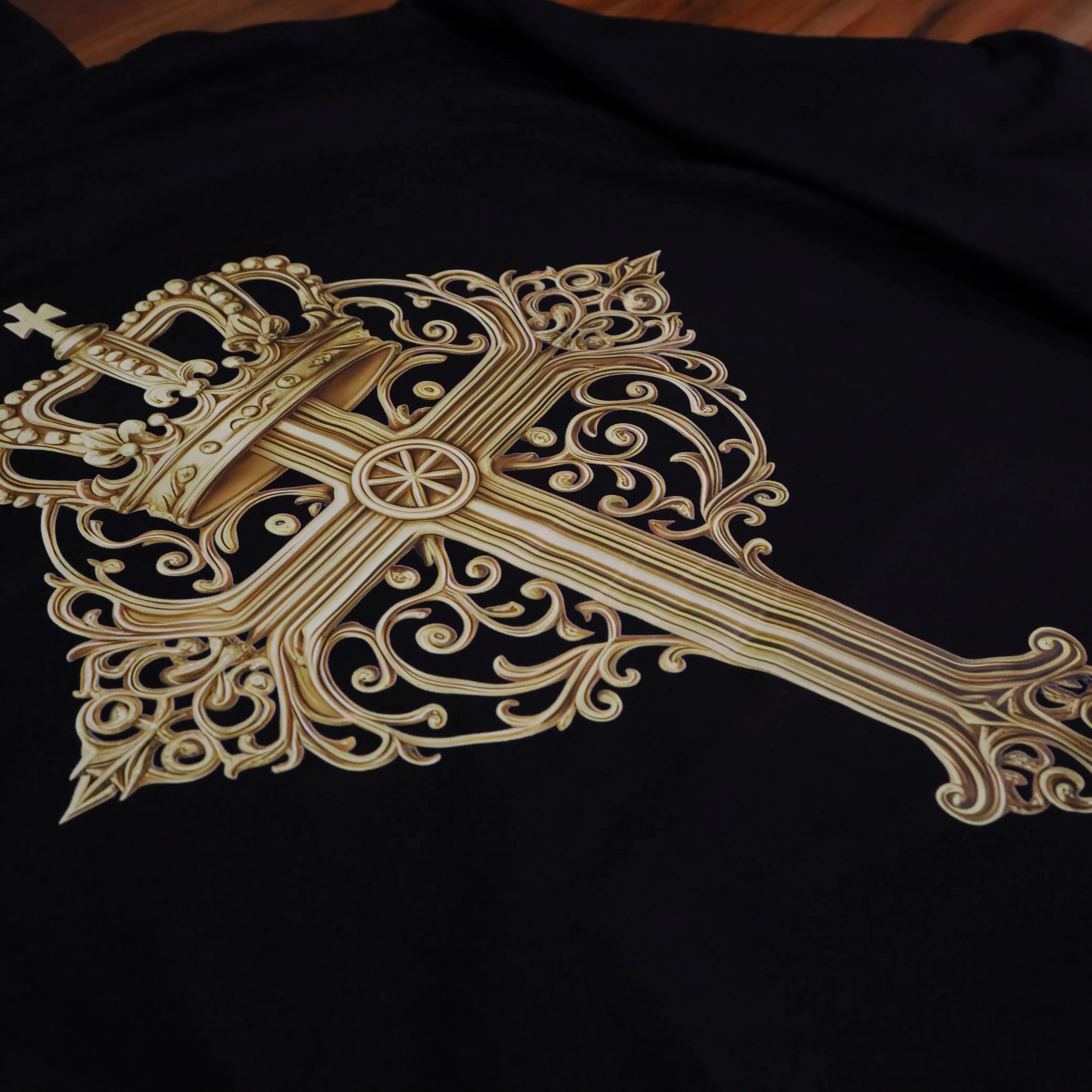 Royal Cross Hoodie