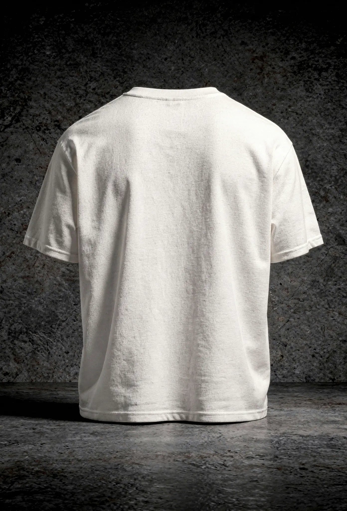 King of Kings Shirt Weiß – Rückenansicht – Oversized Shirt von FirstChojce